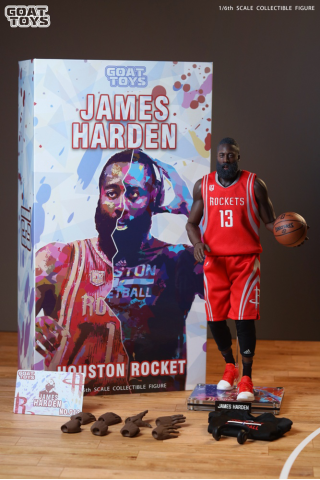 Goat Toys - Sixth Scale James Harden (Houston Rockets) Action Figure - NBA