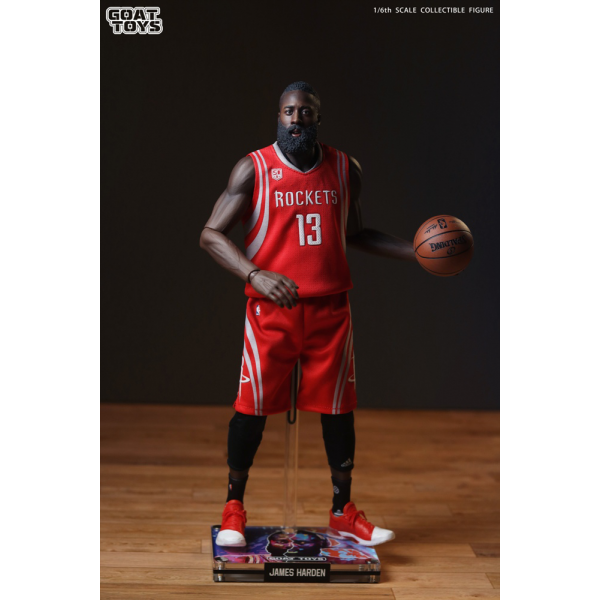 Goat Toys - Sixth Scale James Harden (Houston Rockets) Action Figure - NBA