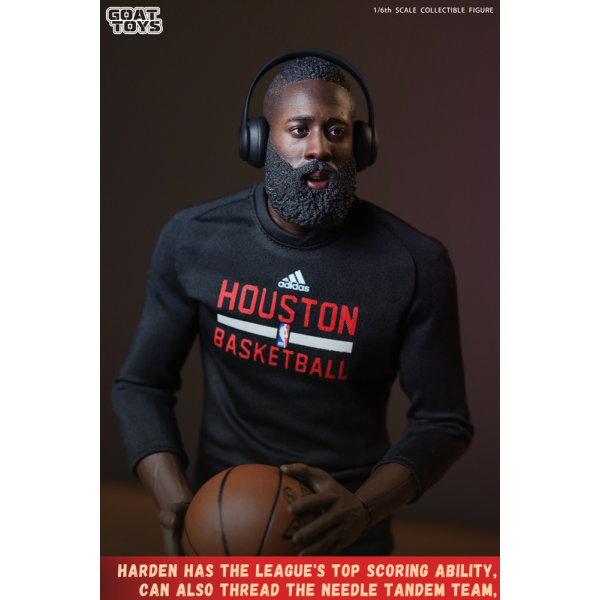 Goat Toys - Sixth Scale James Harden (Houston Rockets) Action Figure - NBA