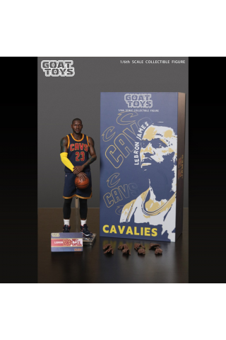 Goat Toys - Sixth Scale Lebron James (Cleveland Cavaliers) Action Figure - NBA