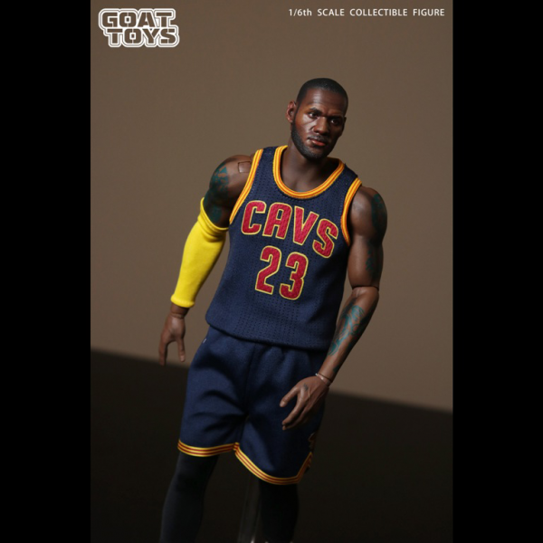 Goat Toys - Sixth Scale Lebron James (Cleveland Cavaliers) Action Figure - NBA