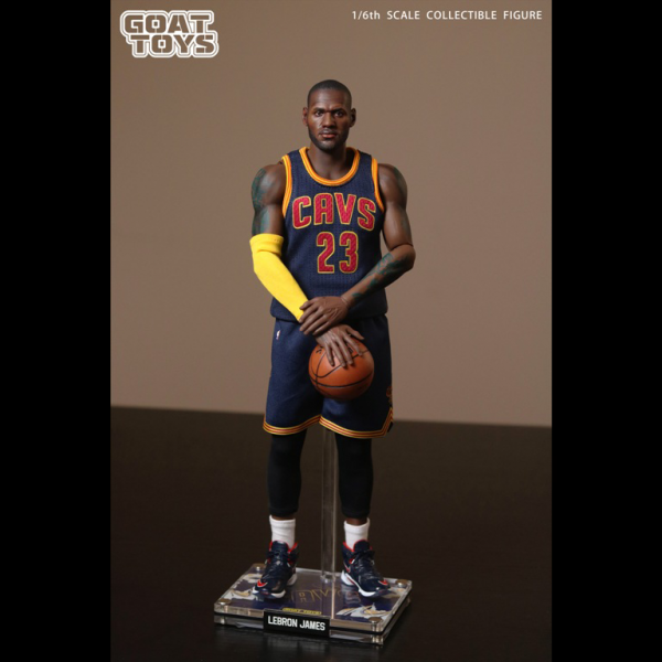 Goat Toys - Sixth Scale Lebron James (Cleveland Cavaliers) Action Figure - NBA