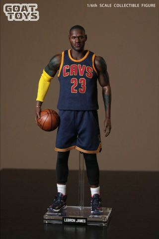 Goat Toys - Sixth Scale Lebron James (Cleveland Cavaliers) Action Figure - NBA