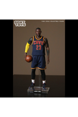 Goat Toys - Sixth Scale Lebron James (Cleveland Cavaliers) Action Figure - NBA