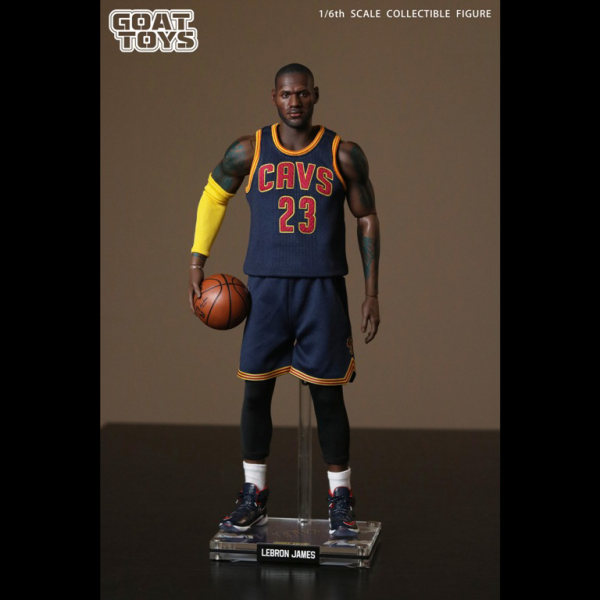 Goat Toys - Sixth Scale Lebron James (Cleveland Cavaliers) Action Figure - NBA