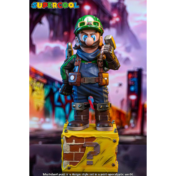 Supercool - Luigi - Super Mario - Wasteland Punk