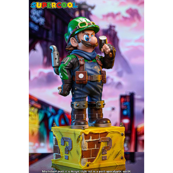 Supercool - Luigi - Super Mario - Wasteland Punk