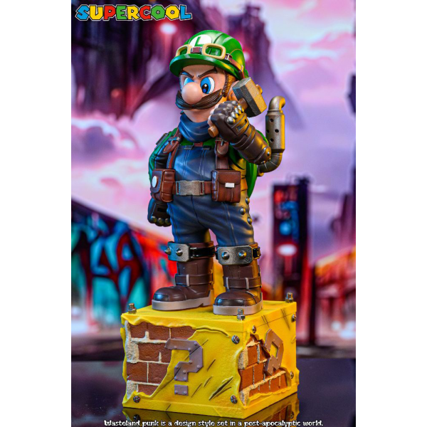 Supercool - Luigi - Super Mario - Wasteland Punk