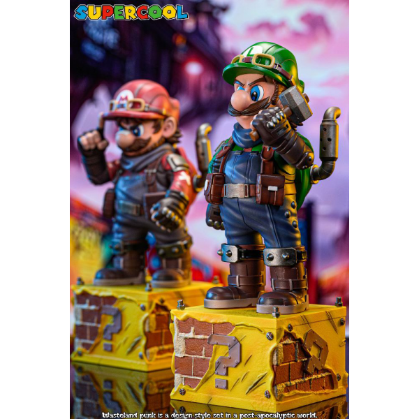 Supercool - Luigi - Super Mario - Wasteland Punk