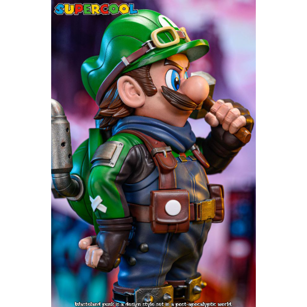 Supercool - Luigi - Super Mario - Wasteland Punk