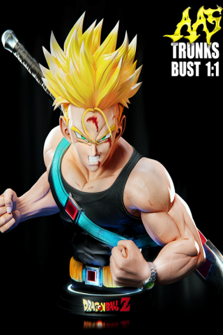 AAS Studio - Life Size Trunks Bust - Dragon Ball