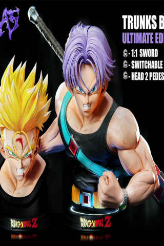 AAS Studio - Life Size Trunks Bust - Dragon Ball