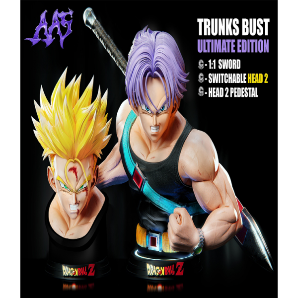 AAS Studio - Life Size Trunks Bust - Dragon Ball