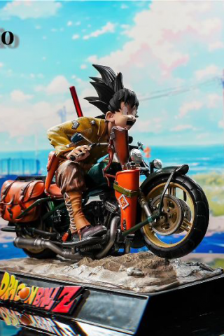 CnMagic Studio - Son Goku On Motore – Dragon Ball