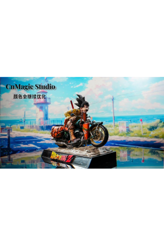 CnMagic Studio - Son Goku On Motore – Dragon Ball