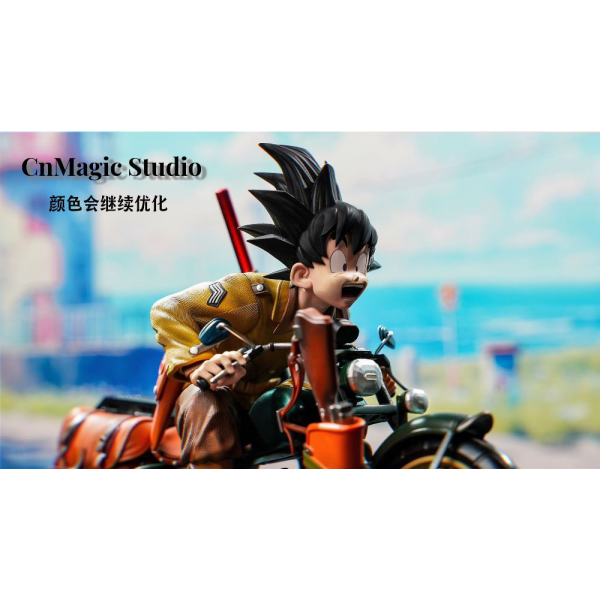 CnMagic Studio - Son Goku On Motore – Dragon Ball