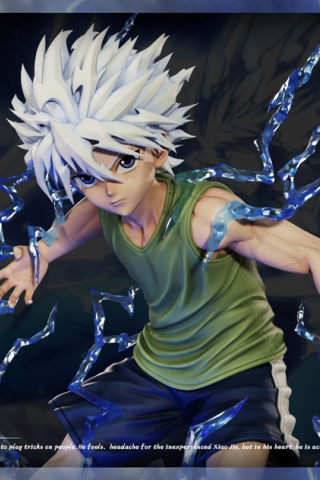 The Space & FAFA ROAD - Killua Zaoldyeck - HUNTERxHUNTER