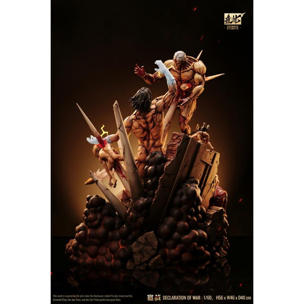 Zaohua Studio - Declaration of War - Attack on Titan