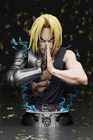 Zenkai Studio - Life size Edward Elric 1/1 Bust - Fullmetal Alchemist