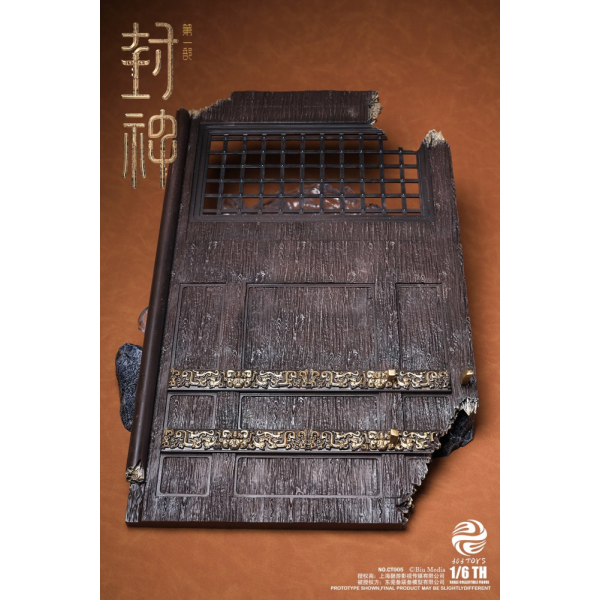 303TOYS - 1/6 YANG JIAN (FABRIC CLOTHING EDITION AND THE RUSHING DOOR PLANK)