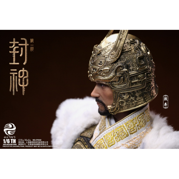 303TOYS - 1/6 - YIN SHOU, KING OF SHANG (COPPER ARMOR EDITION) & WAR HORSE