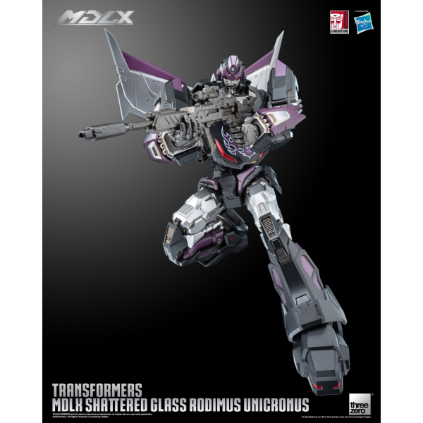 ThreeZero 3Z0717 Transformers MDLX Shattered Glass Rodimus Unicronus