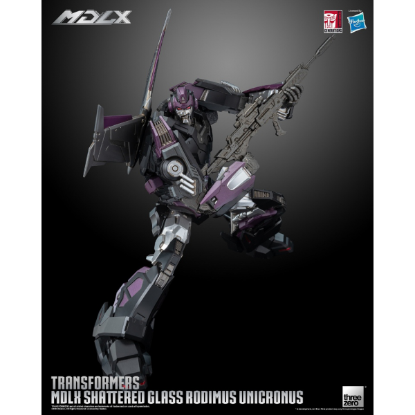 ThreeZero 3Z0717 Transformers MDLX Shattered Glass Rodimus Unicronus