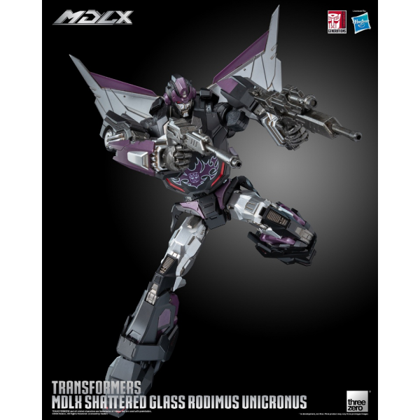 ThreeZero 3Z0717 Transformers MDLX Shattered Glass Rodimus Unicronus