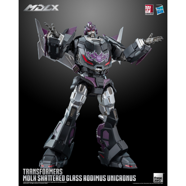 ThreeZero 3Z0717 Transformers MDLX Shattered Glass Rodimus Unicronus