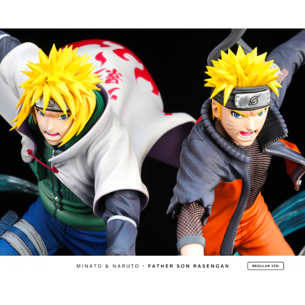 Chikara Studio - Father Son Rasengan - Namikaze Minato & Uzumaki Naruto