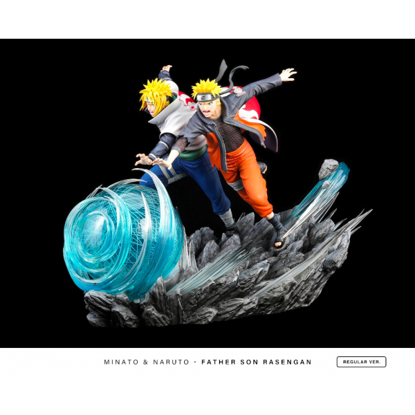 Chikara Studio - Father Son Rasengan - Namikaze Minato & Uzumaki Naruto