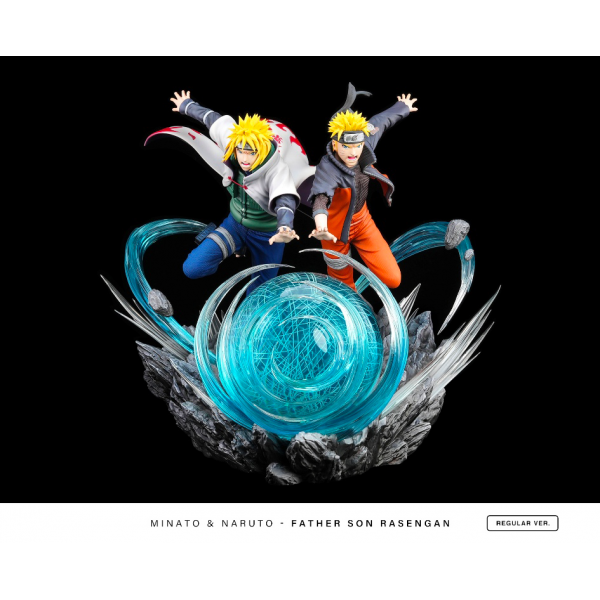 Chikara Studio - Father Son Rasengan - Namikaze Minato & Uzumaki Naruto