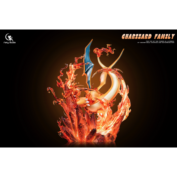 Fairy Studio - Charizard Family - Pokemon