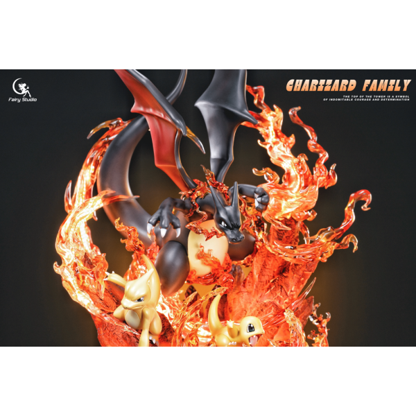 Fairy Studio - Charizard Family - Pokemon