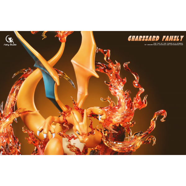 Fairy Studio - Charizard Family - Pokemon