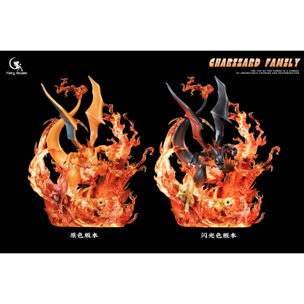 Fairy Studio - Charizard Family - Pokemon