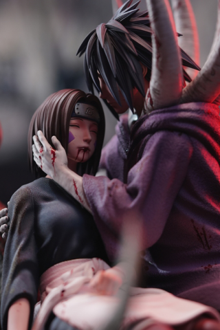 Ice Studio - Uchiha Obito & Nohara Rin - Naruto