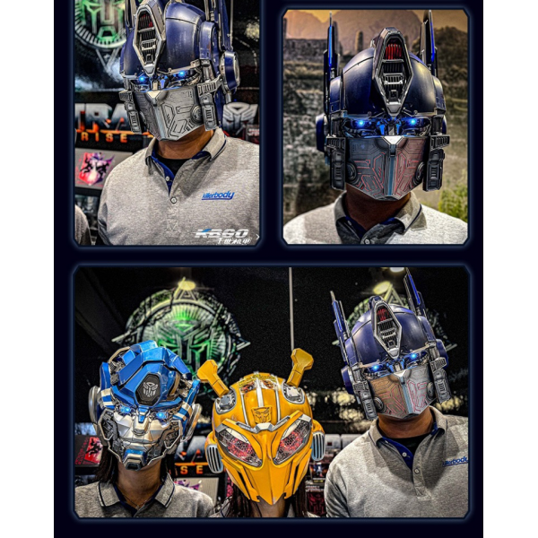 Hasbro - Optimus Prime Wearable Helmet 2.0 TOUCH-CONTROL