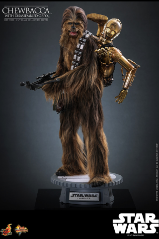 Hot Toys MMS766 1/6 Scale CHEWBACCA™ WITH DISASSEMBLED C-3PO™