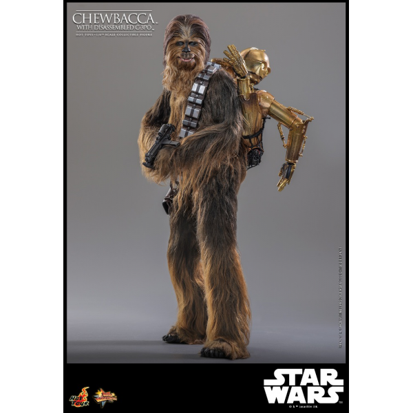 Hot Toys MMS766 1/6 Scale CHEWBACCA™ WITH DISASSEMBLED C-3PO™