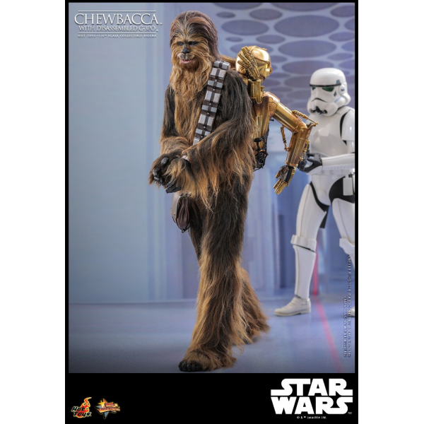 Hot Toys MMS766 1/6 Scale CHEWBACCA™ WITH DISASSEMBLED C-3PO™