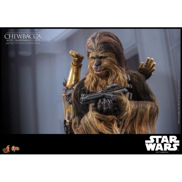 Hot Toys MMS766 1/6 Scale CHEWBACCA™ WITH DISASSEMBLED C-3PO™