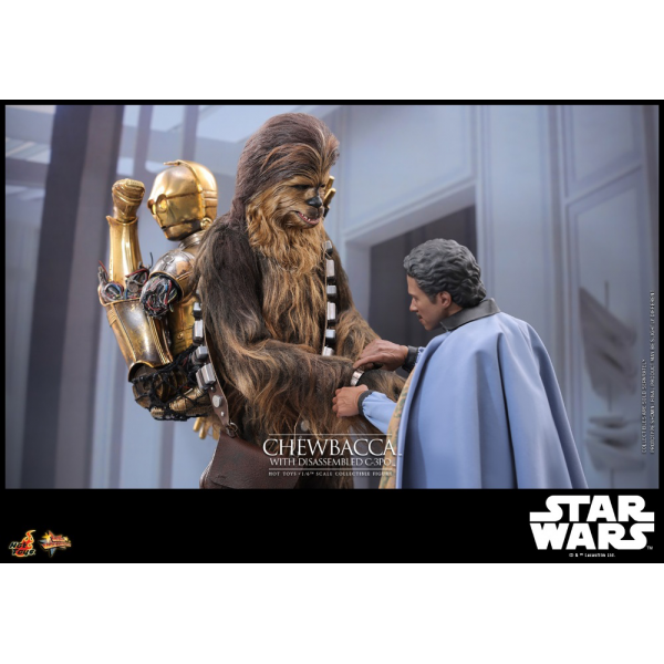 Hot Toys MMS766 1/6 Scale CHEWBACCA™ WITH DISASSEMBLED C-3PO™