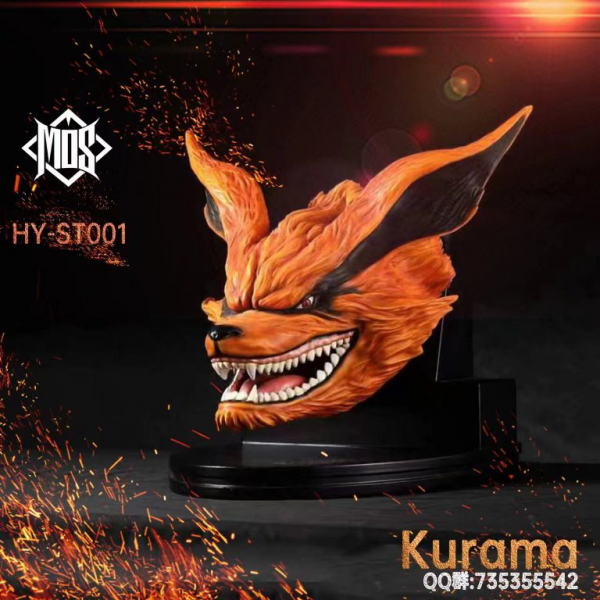 MOS Studio - Kurama Head (Statue / Wall Mount) - Naruto