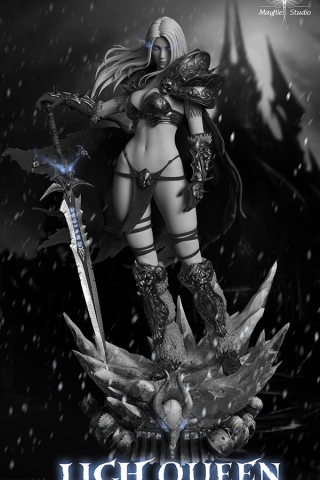 Mayflies Studio - Lich Queen - World of Warcraft