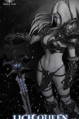 Mayflies Studio - Lich Queen - World of Warcraft