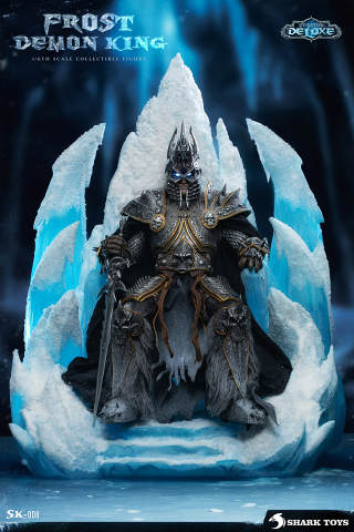 SHARK TOYS 1/6 Frost Demon King (Lich King) Action Figure (SK-007/SK-008)