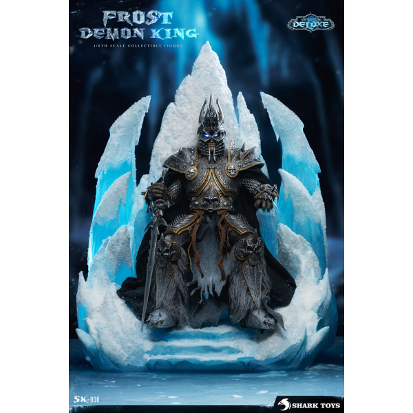 SHARK TOYS 1/6 Frost Demon King (Lich King) Action Figure (SK-007/SK-008)