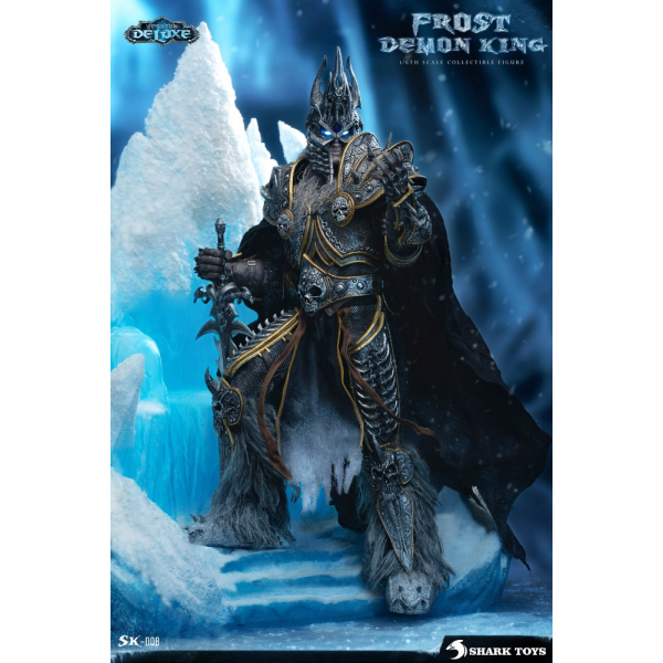 SHARK TOYS 1/6 Frost Demon King (Lich King) Action Figure (SK-007/SK-008)