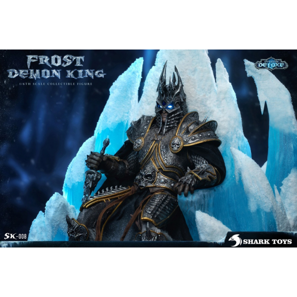 SHARK TOYS 1/6 Frost Demon King (Lich King) Action Figure (SK-007/SK-008)